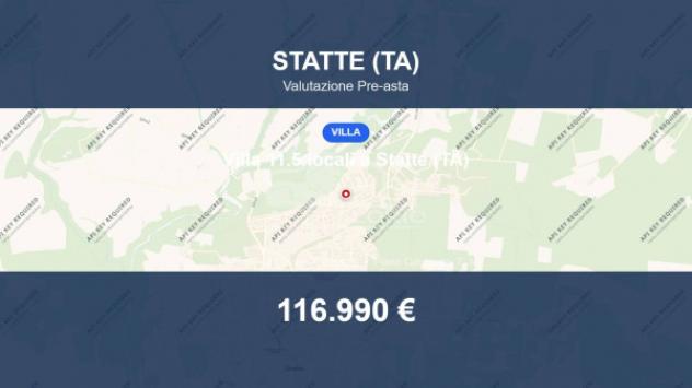 Immobile in asta di 218 m² con più di 5 locali in vendita a Statte
