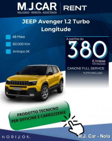 JEEP Avenger 1.2 Turbo 100 CV Longitude -- OFFICINA rif. 22337029