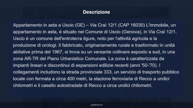 Immobile in asta di 101 m² con più di 5 locali in vendita a Uscio - Foto 15