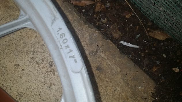 cerchio in lega a razze incrociate oxford fifty califfone x17 tubone - Foto 3