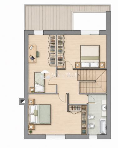 AREA EDIFICABILE di 6 vani e di 140 mq (BRUGINE) rif. DS15 - Foto 4
