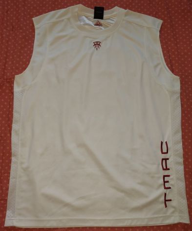 Completo ADIDAS, canotta e pantaloncini TMAC bianchi. - Foto 3
