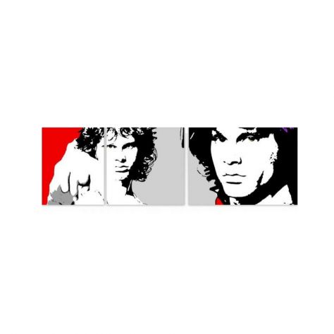 Quadro Jim Morrison dipinto a mano pop art - Foto 2