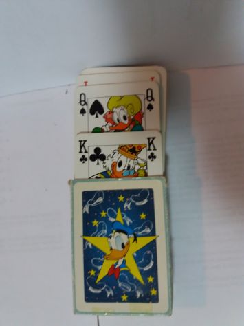 CARTE DA GIOCO ( TOPOLINO "60 ANNI ) - Foto 5