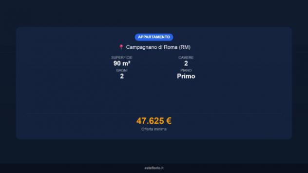 Immobile in asta di 90 m² in vendita a Campagnano di Roma - Foto 18