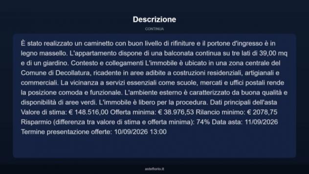 Immobile in asta di 108 m² in vendita a Decollatura - Foto 12