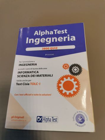 Libri Alpha Test Ingegneria (blocco di 4 libri) - Foto 4