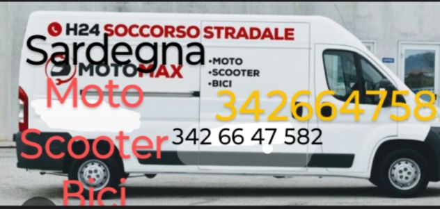 Soccorso stradale trasporto moto scooter E-bike
