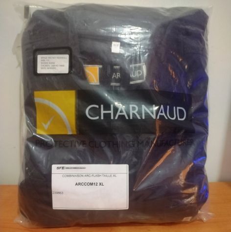 Tuta protettiva contro l'arco elettrico CHARNAUD SURVIVE-ARC cat 2 – tg XL - Foto 8