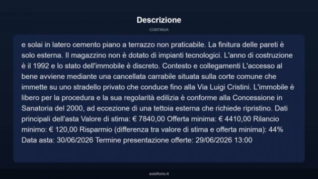 Immobile in asta di 22 m² in vendita a Fondi - Foto 6
