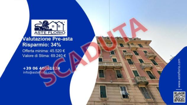 Immobile in asta di 86 m² in vendita a Genova