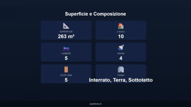Immobile in asta di 263 m² con più di 5 locali in vendita a Lattarico - Foto 13