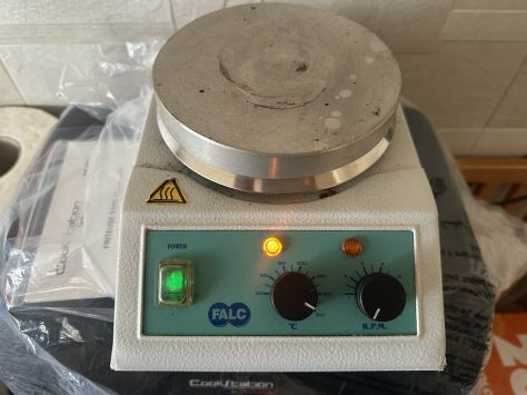 Agitatore magnetico riscaldato FALC F60 max 350 °C - Foto 9