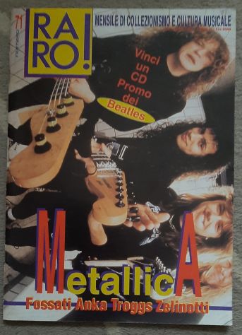 Rivista musicale "RARO!" - Annata Completa 1996 (11 numeri) - Foto 8