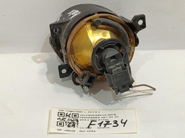 FENDINEBBIA ANTERIORE DX VOLKSWAGEN Up Serie (122) 1T0941700H CPGA (16) - Foto 2