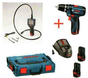 Telecamera da ispezione a batteria GOS 10,8 V-LI Professional Bosch - Cardelli