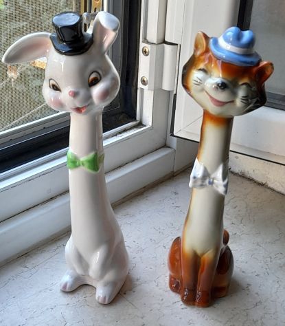 Sale e pepe in ceramica vintage - Foto 5