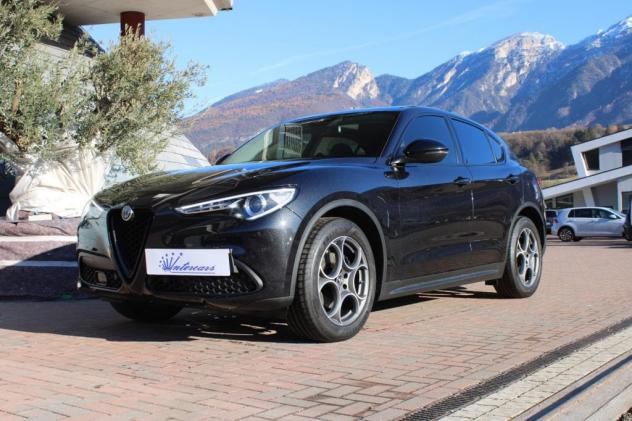 Alfa Romeo Stelvio 2.2 Turbodiesel 160cv VELOCE TETTO-H&K-PELLE - Foto 2