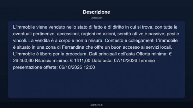 Immobile in asta di 50 m² in vendita a Ferrandina - Foto 3