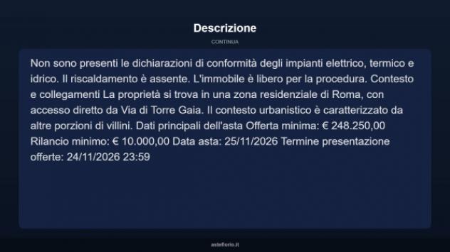 Immobile in asta di 110 m², box auto in vendita a Roma - Foto 15