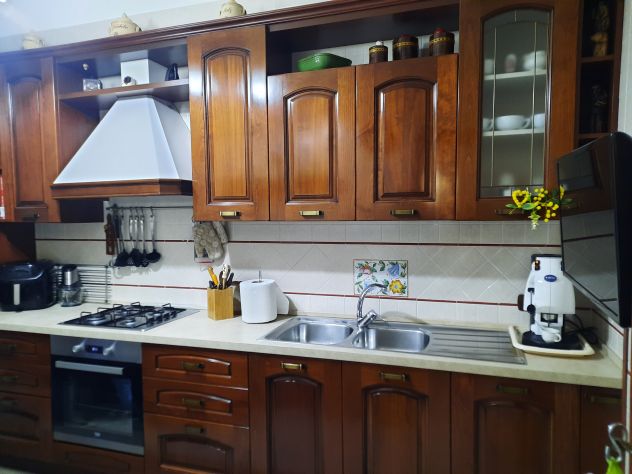 CUCINA LINEARE COLOR NOCE
