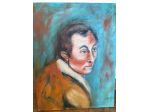 Quadro di Natale Autelitano 40 x 50 tecnica mista ritratto