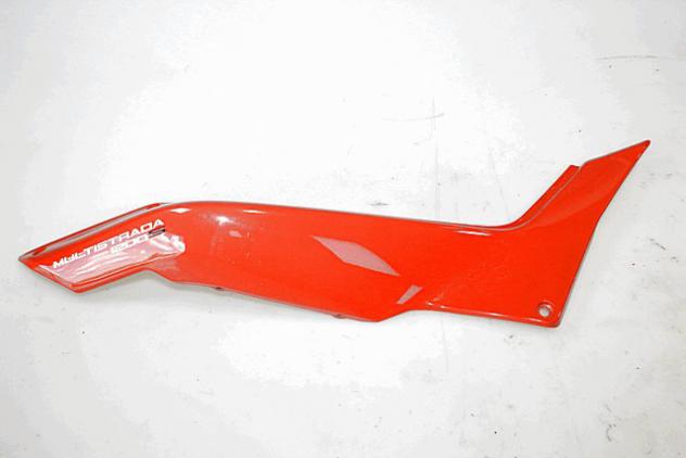 CARENA POSTERIORE DESTRA DUCATI MULTISTRADA 1200 S 2010 - 2012 48211641AA RIGHT SIDE REAR FAIRING CON LEGGERI GRAFFI ATTACCO DANNEGGIATO