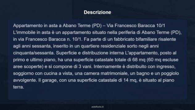 Immobile in asta di 60 m², box auto in vendita a Abano Terme - Foto 18