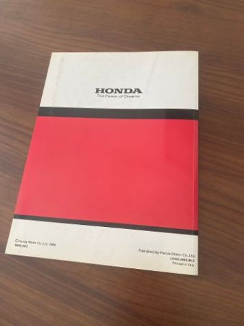 CB1300S manuale officina manutenzione moto Honda originale - Foto 4