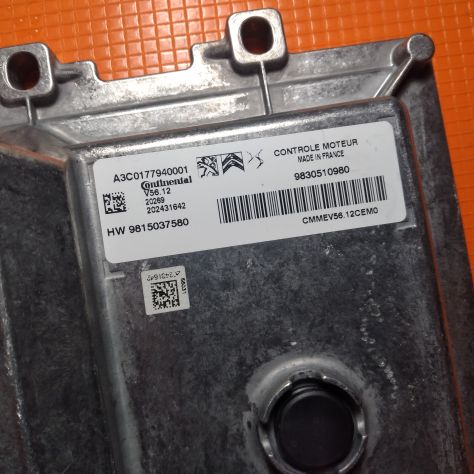CENTRALINA MOTORE CONTINENTAL A2C1892110101 V56.12 9815037580 9829598880 - Foto 3