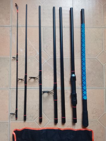 Attrezzatura da pesca Completa Storione Carpe Mare Surfcasting Canne Mulinelli - Foto 6