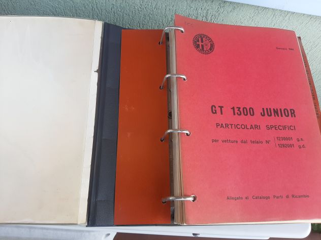 ALFA ROMEO GT JUNIOR CATALOGO PARTI DI RICAMBIO ORIGINALE - Foto 4