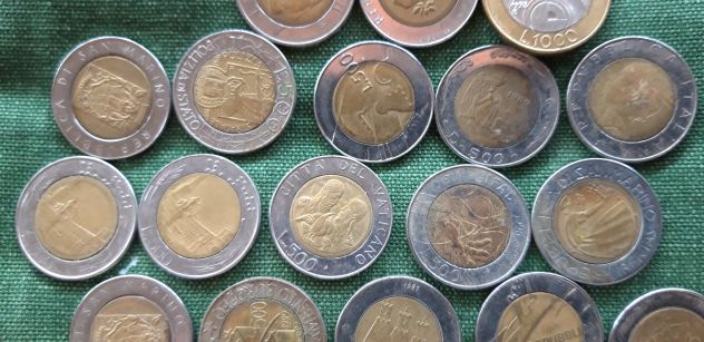 Lire 500 e 1000 San Marino e Vaticano lotto pz.23 - Foto 2
