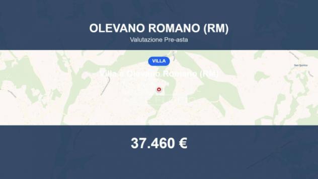 Immobile in asta di 3150 m², box auto in vendita a Olevano Romano