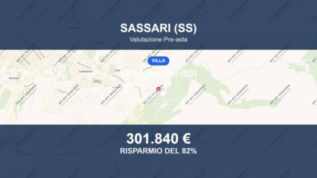 Immobile in asta di 1047 m² con più di 5 locali in vendita a Sassari