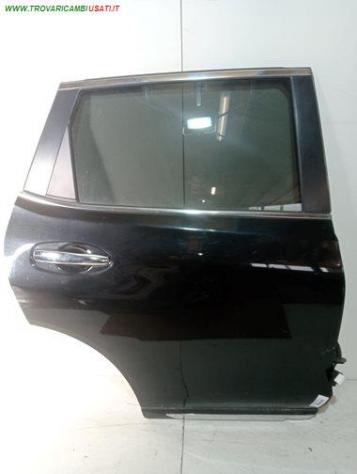 PORTA POST. DX NERO MET. CON AL / SE 999-U1560724 Carrozzeria  Lamierati esterni  Porte  Porta post. dx. NISSAN - X-TRAIL T32 - 2014  2017, NISSAN - X