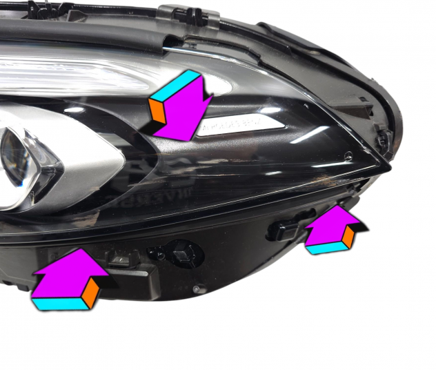 FARO ANTERIORE SINISTRO MERCEDES Classe A Serie (W177) A1779064703 (18) - Foto 8