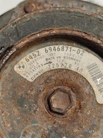 COMPRESSORE A/C BMW Serie 5 E60 6452 6946871 GE447260-1571 M57306D3 diesel 2993 (0310) - Foto 5