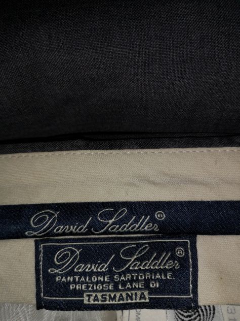 SVENDO ELEGANTE BLAZER BLU 4 STAGIONI ORIGINALE VISCONTI - Foto 9