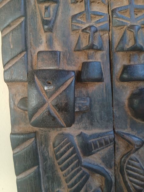 Porta in legno dogon mali - Foto 4