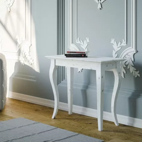 Consolle diventa tavolo allungabile shabby chic con spedizione - Foto 3