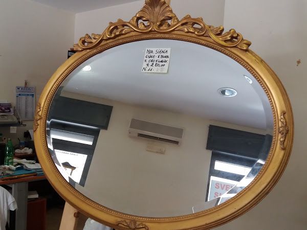 SPECCHIERA OVALE ( MOD. SIENA )