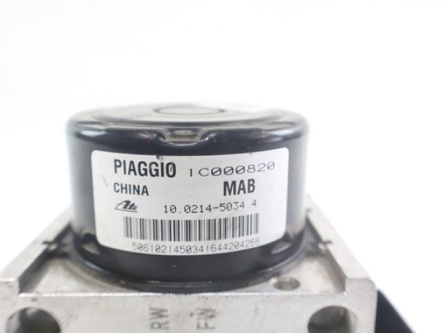 PIAGGIO VESPA GTS 300 SUPER 1C001631 MODULATORE PRESSIONE ABS 08 - 16 MODULATOR 1C000820 - Foto 2