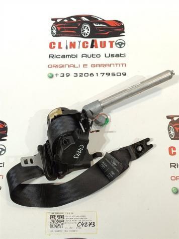CINTURA DI SICUREZZA POSTERIORE SX VOLVO V70 3° Serie 39859391 D5244T4 (0716)