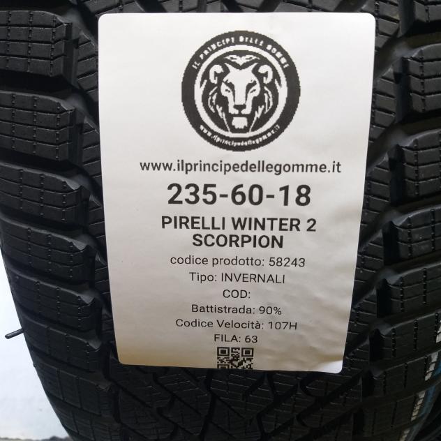 2 GOMME 235 60 18 PIRELLI A58243 - Foto 2