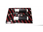 MANOPOLE (COPPIA) SPORT LINE IN ALLUMINIO ARGENTO UNIVERSALI MOTO