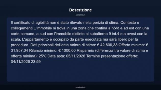 Immobile in asta di 107 m² con più di 5 locali in vendita a Anticoli Corrado - Foto 5