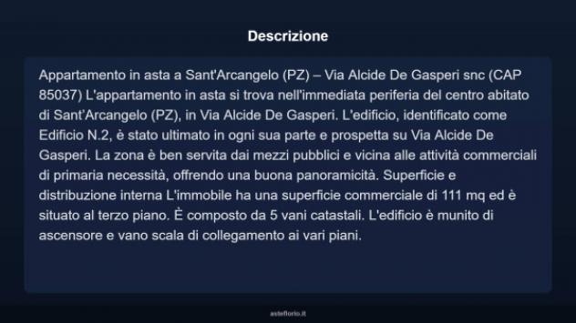 Immobile in asta di 111 m² in vendita a Sant'Arcangelo - Foto 5