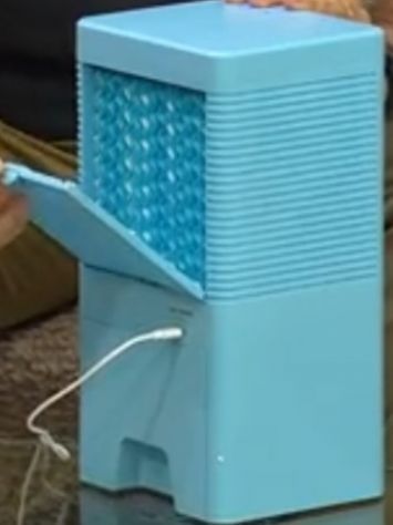 Raffrescatore deumidificatore portatile azzurro