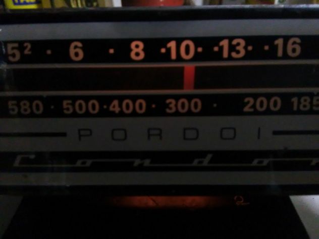 autoradio CONDOR PORDOI anni 60 in OM - Foto 8